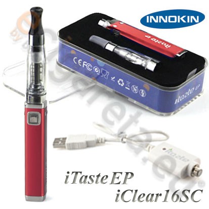 Innokin iTaste EP iClear 16 SC Kit Red Innokin iTaste EP iClear 16 SC Kit Red - Elektronická cigareta Elektronické cigarety INNOKIN