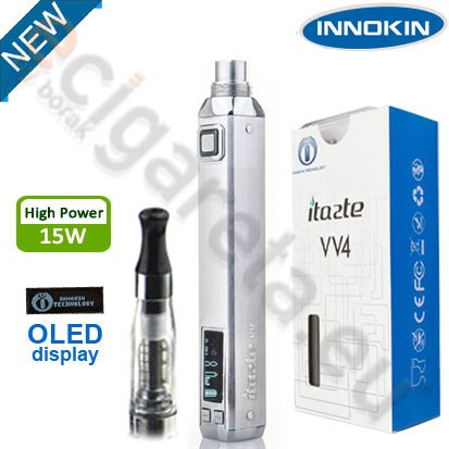 Innokin iTaste VV4 iClear 750 Kit Steel Innokin iTaste VV4 iClear 750 Kit Steel - Elektronická cigareta Elektronické cigarety INNOKIN