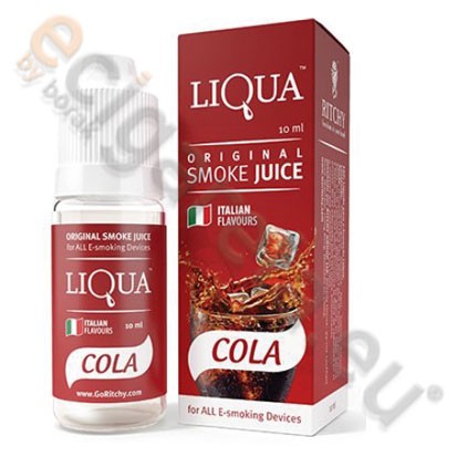 Liquid LIQUA Cola 10ml (kola) Liquid LIQUA Cola 10ml (kola) - Elektronická cigareta Elektronické cigarety Náplně e-liquid