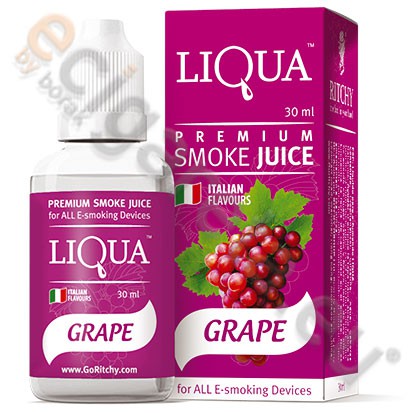 Liquid LIQUA Grape 30ml (Hroznové víno) Liquid LIQUA Grape 30ml (Hroznové víno) - Elektronická cigareta Elektronické cigarety Náplně e-liquid