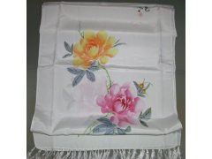 Zixi šála z hedvábí 122x35