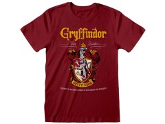 Tričko Pánské - Harry Potter - vel.GRYFFINDOR HR|VÍNOVÉ|VELIKOST S