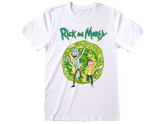 Tričko Pánské - Rick And Morty - vel.PORTAL|BÍLÉ|VELIKOST S 6571986