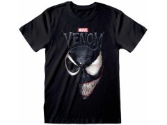 Tričko Pánské - Marvel - Venom - vel.SPLIT FACE|ČERNÉ|VELIKOST M