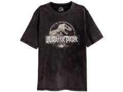 Tričko Pánské - Jurassic Park - vel.SCRATCHED LOGO|ČERNÉ|VELIKOST S