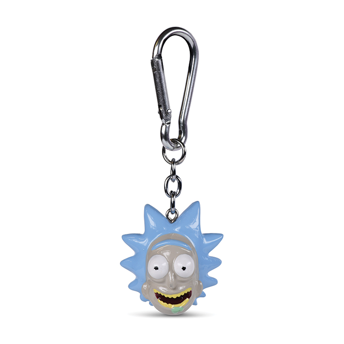Přívěsek Na Klíče 3d - Rick And Morty - Rick And Morty