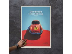 Automobilist Posters | Ferrari 250 GTO - Goodwood TT - 1963 - Red | Limited Edition 5