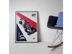 Automobilist Posters | Scuderia AlphaTauri - Pierre Gasly - 2021 | Limited Edition 3