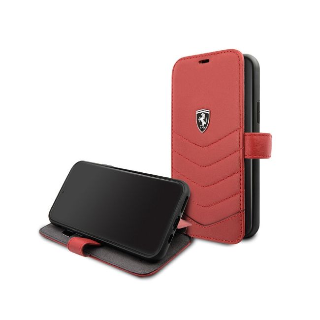 Ferrari kožené pouzdro červené - Ferrari Doplňky Příslušenství pro telefony a PC