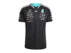 Mercedes AMG Petronas F1 2026 pánské týmové tričko Driver Authentic - černé