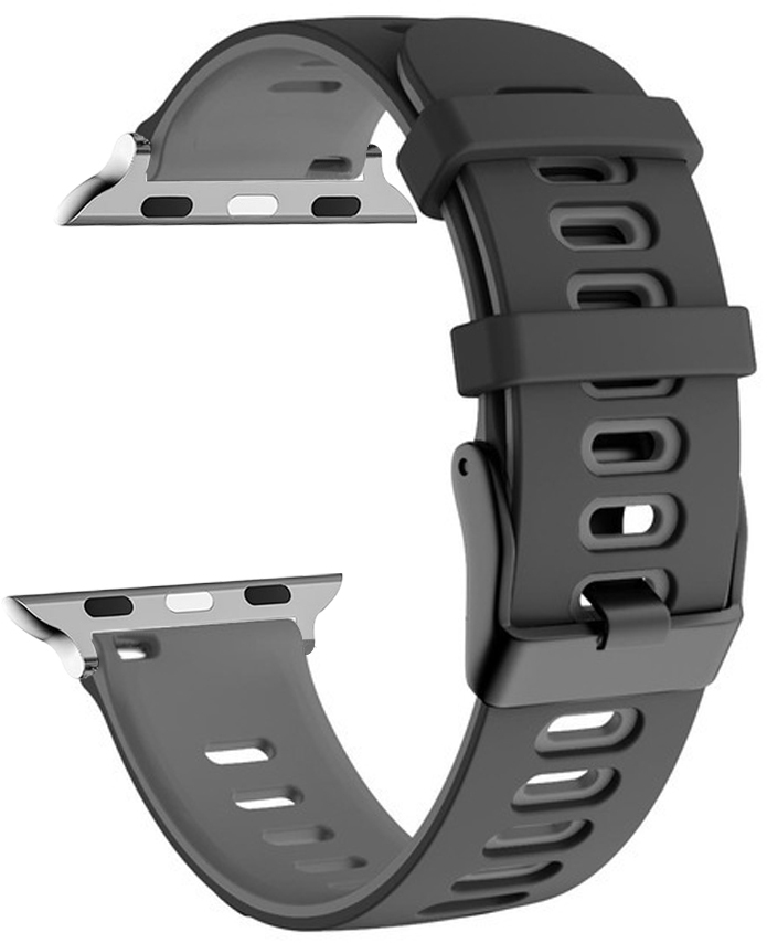 4wrist Silikonový řemínek pro Apple Watch - Black 42/44/45/49 mm - Hodinky 4wrist