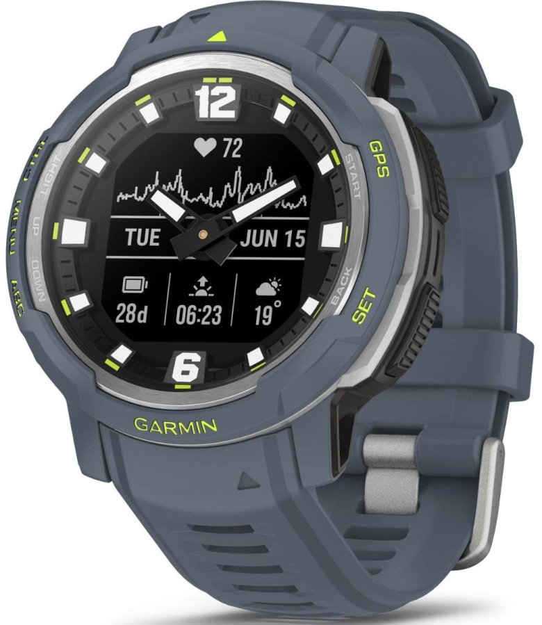 Garmin Instinct Crossover - Standard Edition Blue Granite 010-02730-04 - Hodinky Chytré hodinky Garmin