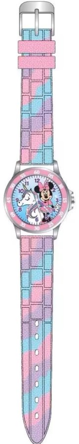 Disney Time Teacher Dětské hodinky Minnie Mouse a jednorožec MN9072 - Hodinky Disney
