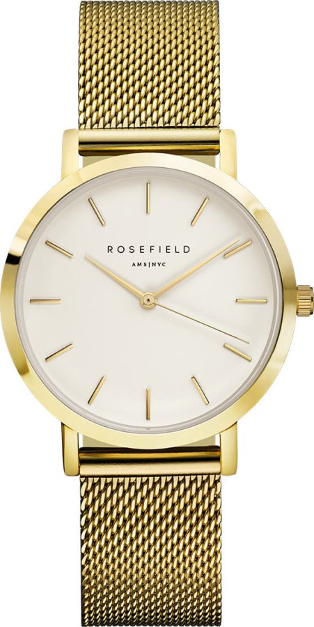 Rosefield The Tribeca White-Gold - Hodinky Rosefield