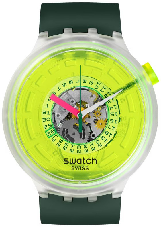 Swatch Big Bold Blinded By Neon SB05K400 - Hodinky Swatch