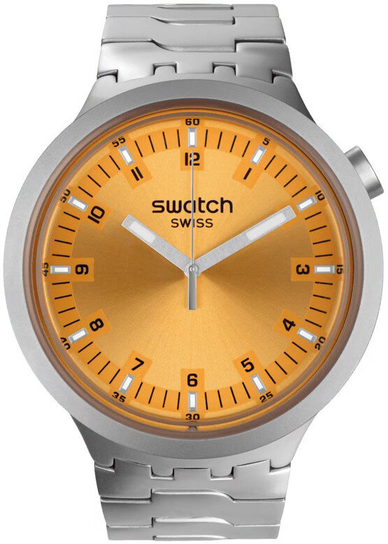 Swatch Big Bold Irony Amber Sheen SB07S103G - Hodinky Swatch
