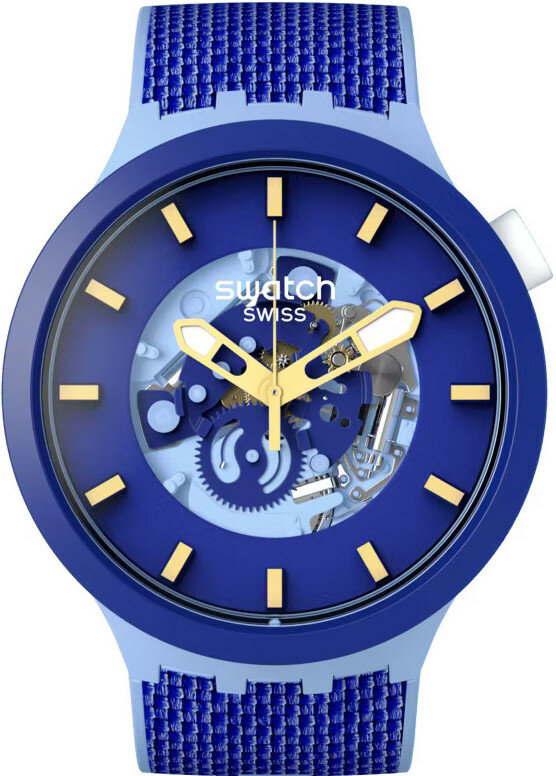 Swatch Big Bold Bouncing Blue SB05N105 - Hodinky Swatch