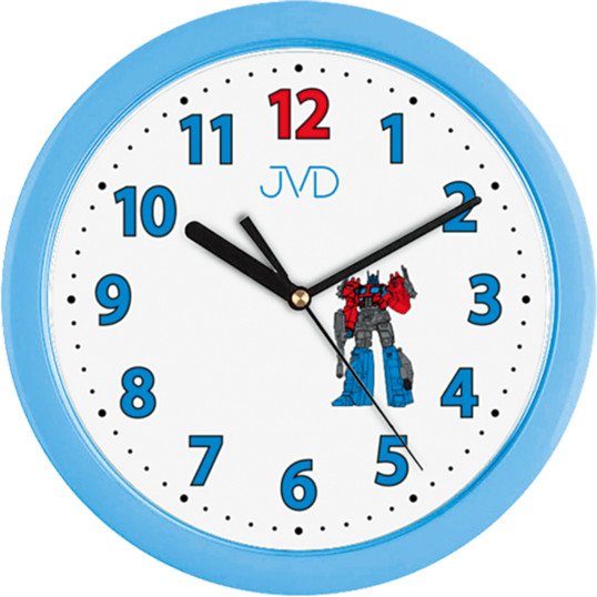 Nástěnné hodiny JVD Dětské hodiny H12.6 - Hodiny a budíky Nástěnné hodiny