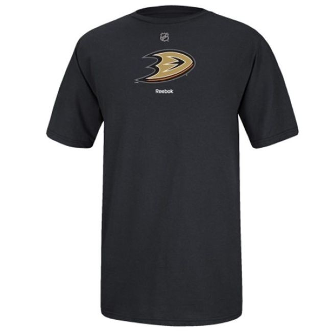 Tričko - - Primary Logo - černé Ducks - Anaheim Ducks Trička
