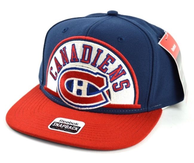 Kšiltovka Arched Snapback Distribuce: EU Canadiens - Montreal Canadiens NHL kšiltovky