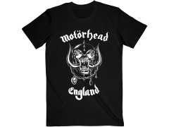 Tričko Pánské - Motorhead - vel.ENGLAND|ČERNÉ|VELIKOST L