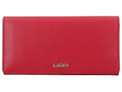 Lagen Dámská kožená peněženka 50310 Red