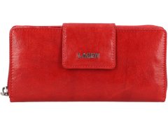 Lagen Dámská kožená peněženka LG-2162 RED