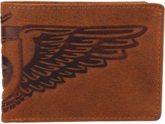 Lagen Pánská kožená peněženka 66-6403 TAN-OLD EAGLE