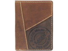 Lagen Pánská kožená peněženka 51145 TAN
