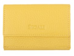 SEGALI Dámská kožená peněženka 1756 B yellow