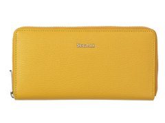 SEGALI Dámská kožená peněženka 7395 yellow