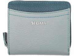 SEGALI Dámská kožená peněženka 7544 B sage/blue