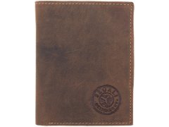 SEGALI Pánská kožená peněženka 1041 brown