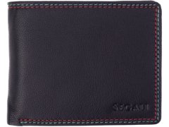 SEGALI Pánská kožená peněženka 1057 black