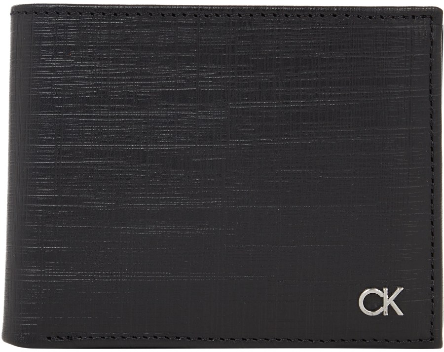 Calvin Klein Pánská kožená peněženka K50K510878BAX - Peněženky Elegantní peněženky