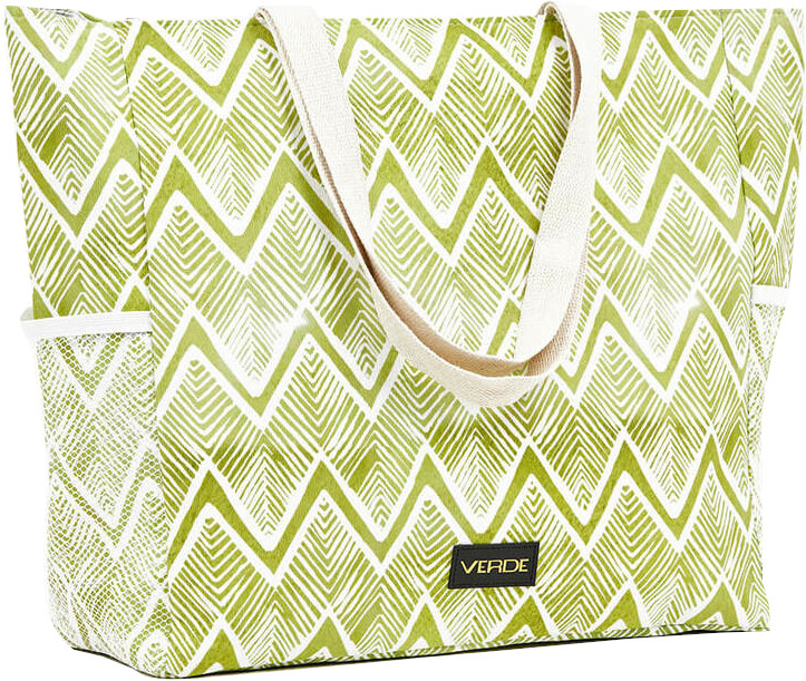 Verde Dámská plážová taška 14-282 green - Tašky Plážové tašky
