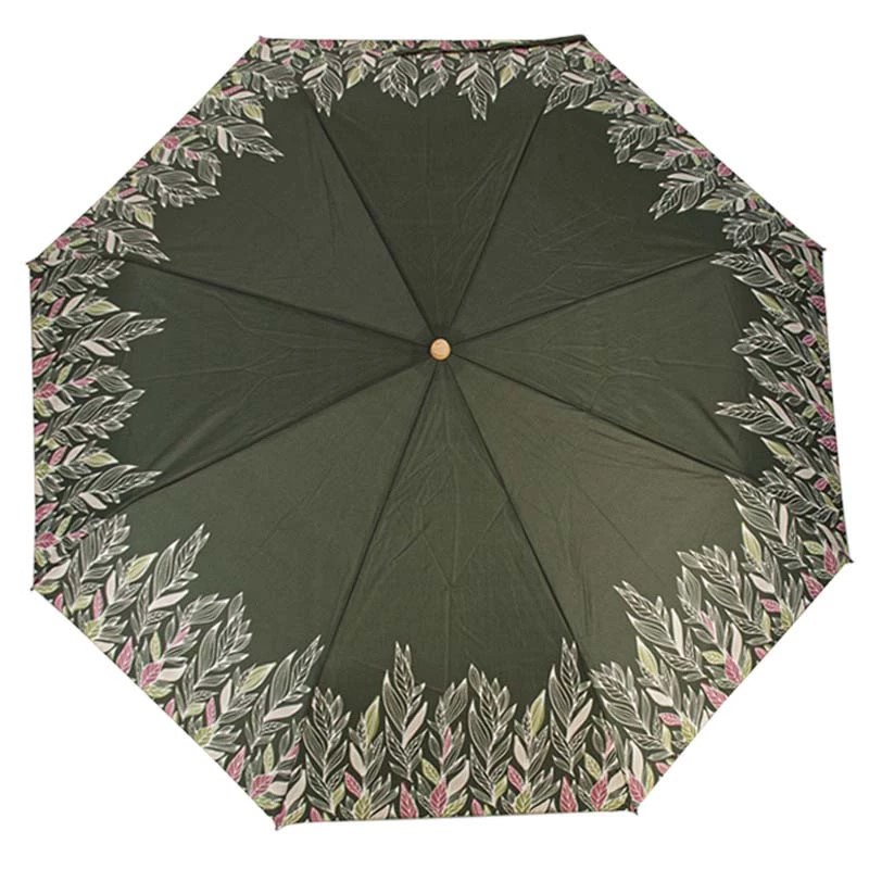 Doppler Dámský skládací deštník NATURE MINI Intention Olive 700365NIN - Deštníky Skládací deštníky Mechanické skládací deštníky