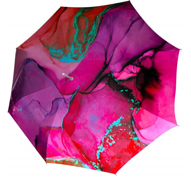 Doppler Dámský holový deštník Carbonsteel Long AC Marble 714865M01 - Deštníky Holové deštníky Automatické holové deštníky