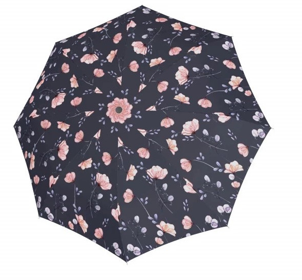Doppler Dámský skládací deštník Fiber Magic Wildflowers 7441465WF - Deštníky Skládací deštníky Automatické skládací deštníky