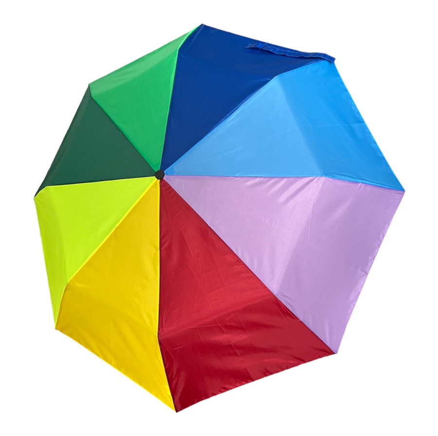 Doppler Dámský skládací deštník Hit Rainbow 70830R - Deštníky Skládací deštníky Mechanické skládací deštníky