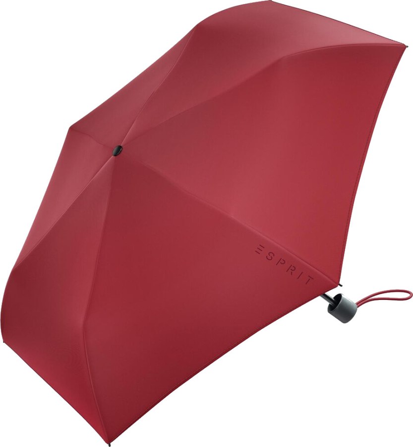 Esprit Dámský skládací deštník Mini Slimline 57202 flag red - Deštníky Skládací deštníky Mechanické skládací deštníky