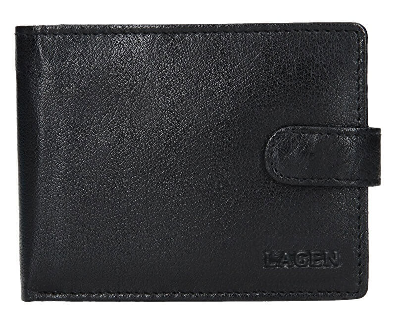 Lagen Pánská kožená peněženka V-42 BLK - Peněženky Elegantní peněženky