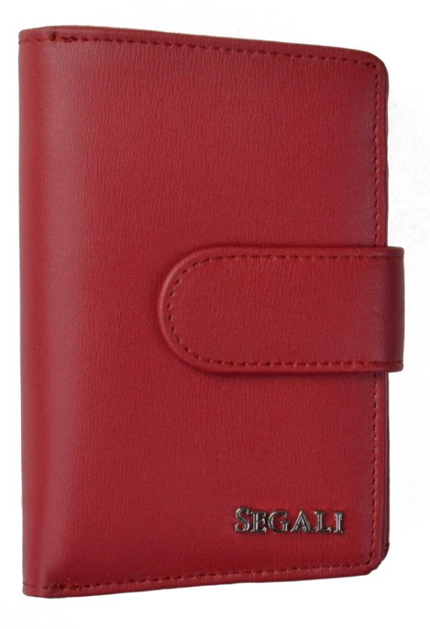 SEGALI Dámská kožená peněženka 50313102 red - Peněženky Kožené peněženky