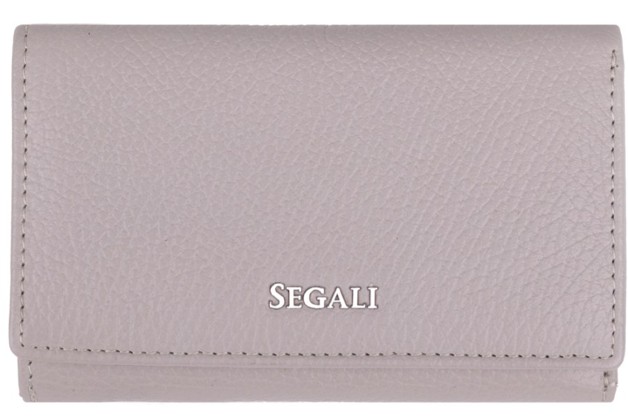 SEGALI Dámská kožená peněženka 7074 grey - Peněženky Kožené peněženky