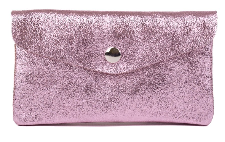 SEGALI Kožená mini peněženka TINA pink - Peněženky Kožené peněženky