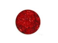UV gel barevný glitrový Red Glitter 5 ml