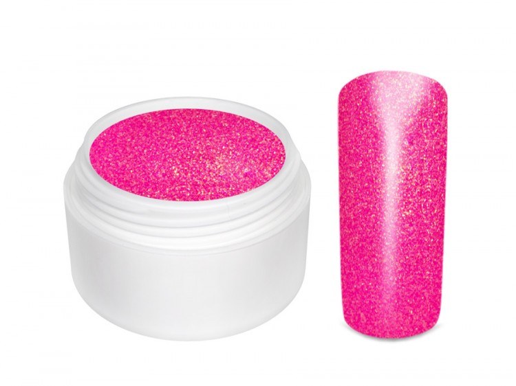 UV gel barevný glitrový Pink Star 5 ml - Péče o ruce Barevné UV gely Glitrové barevné UV gely