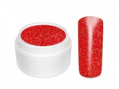UV gel barevný glitrový Sugar Red 5 ml
