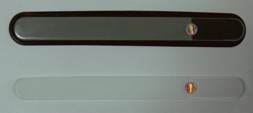 Pilník na nehty skleněný oboustranný 200/3 mm čirý - Péče o ruce Leštičky, leštící bloky a pilníky na nehty pro nehtovou modeláž a manikúru Skleněné a barevné pilníky na manikúru Jednobarevné čiré