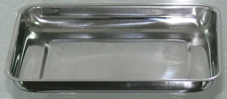 Miska na nástroje, tácek, nerez 21x16x2, 5 cm - Péče o ruce Nerezové výrobky pro pedikúru